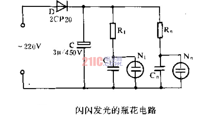 閃閃發(fā)光的瓶花<strong>電路</strong>.gif