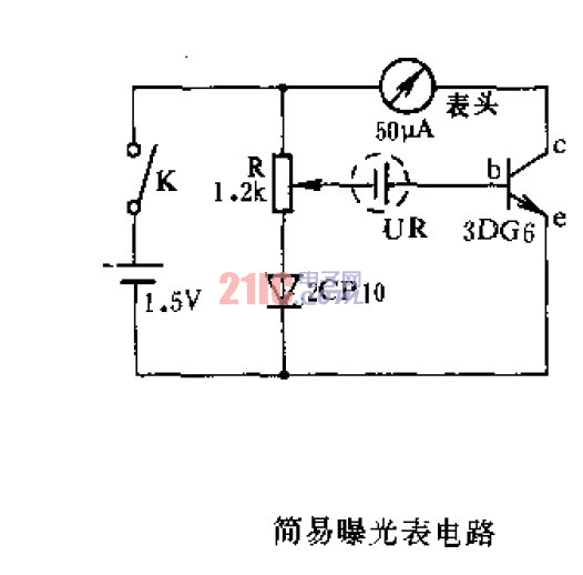 簡易曝光表<strong>電路</strong> .gif