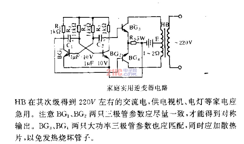 家庭實(shí)用<strong>逆變器電路</strong>.gif