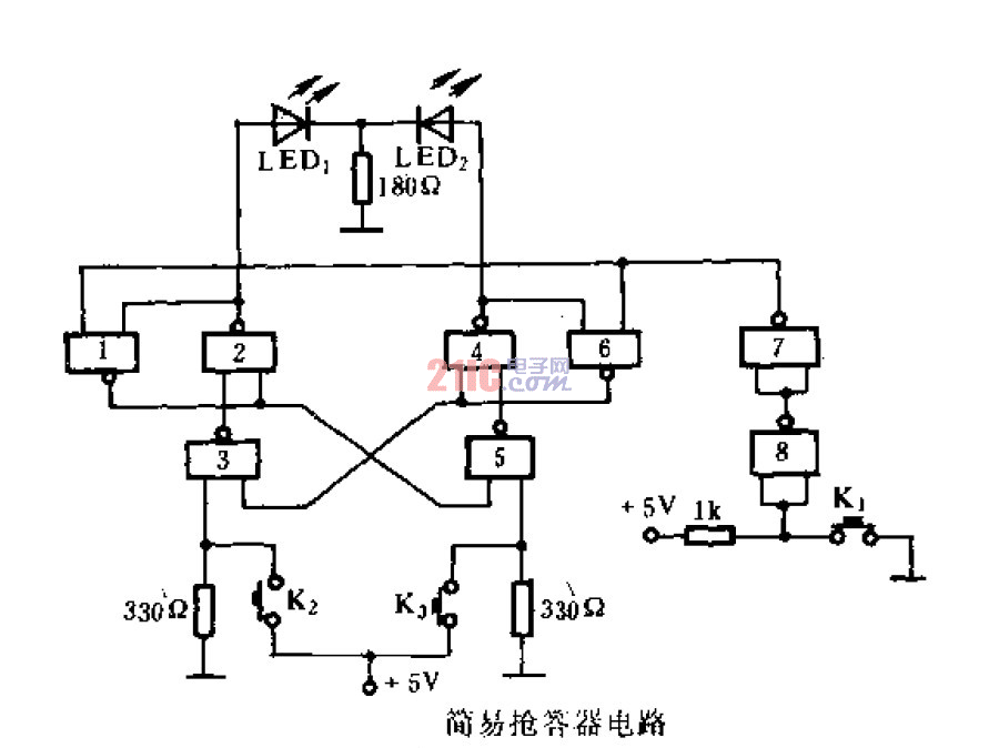 簡(jiǎn)易<strong>搶答器電路</strong>.gif