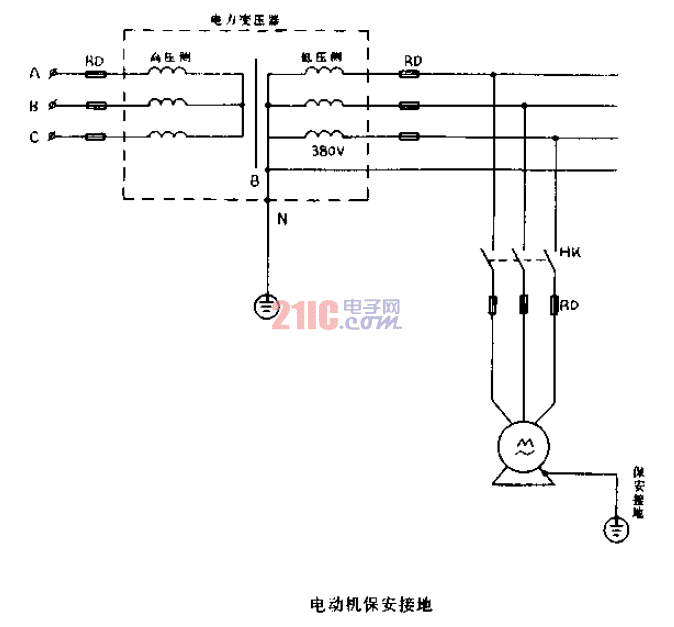 <strong>電動機</strong>保安<strong>接地</strong><strong>電路圖</strong>.gif