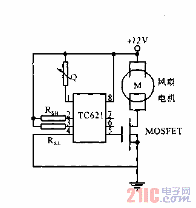 <strong>風(fēng)扇電機(jī)</strong><strong>溫控電路</strong>.gif