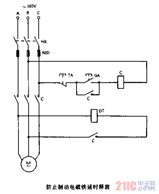 防止制動(dòng)<strong>電磁鐵</strong>延時(shí)釋放.gif