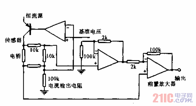 熱線式<strong>流量計</strong>橋式<strong>電路</strong>.gif