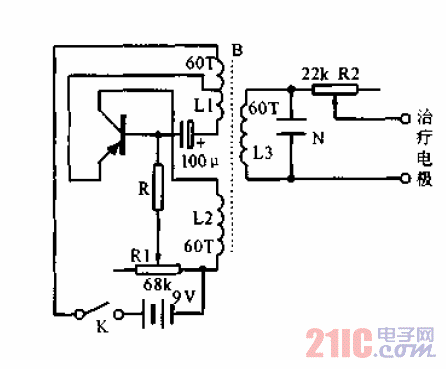 <strong>電子</strong>氣功治療器<strong>電路</strong>.gif