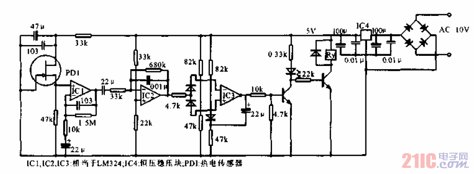 用于檢測人體的遠<strong>紅外傳感器</strong>的<strong>電路</strong>.gif