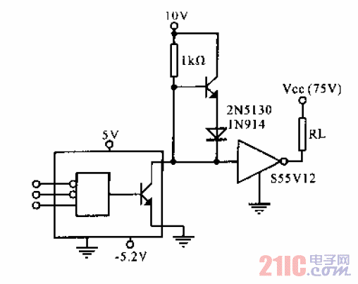 ECL至V<strong>MOS</strong>的推挽式<strong>接口電路</strong>.gif