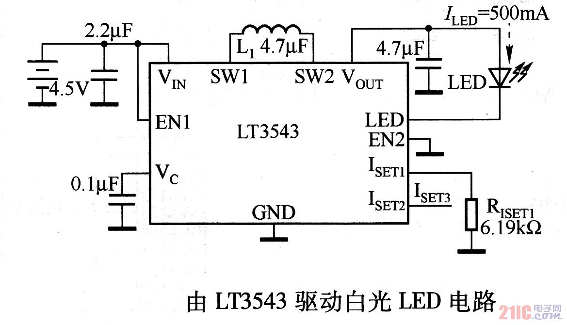 由<strong><strong>LTC</strong></strong>3543驅(qū)動(dòng)白光<strong><strong>LED電路</strong></strong>
.jpg
