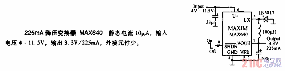 225MA<strong>降壓變換器</strong>電路圖.gif