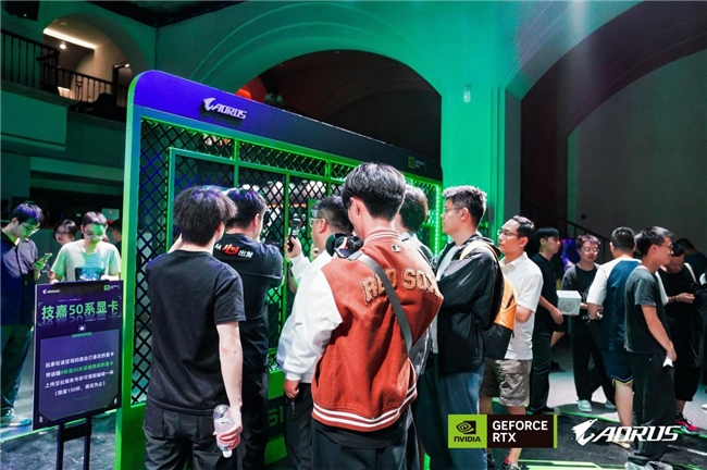 玩家齊赴技嘉AORUS DAY山城之約，RTX 50“嘉”速營(yíng)奏響電競(jìng)狂想曲
