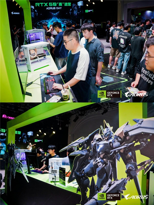 玩家齊赴技嘉AORUS DAY山城之約，RTX 50“嘉”速營(yíng)奏響電競(jìng)狂想曲