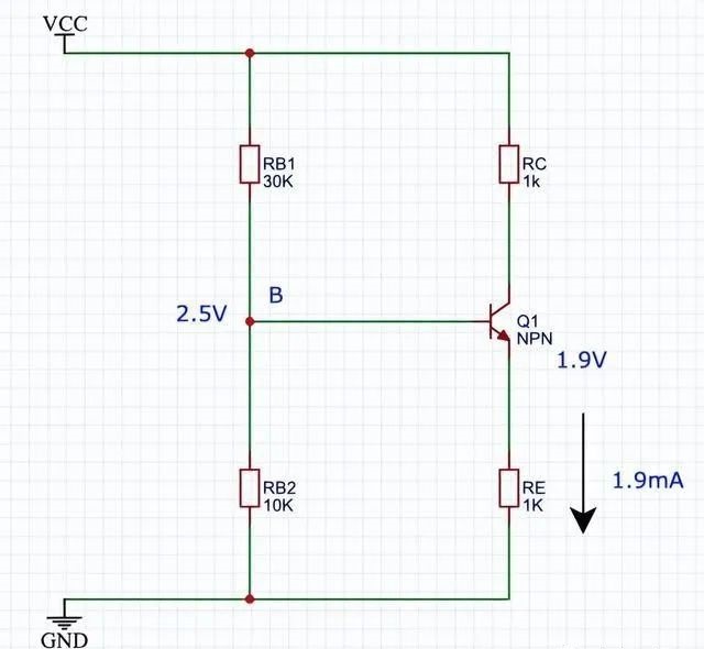 大佬手把手帶你計(jì)算NPN型三極管電流電壓