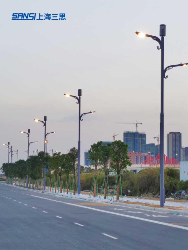 1500余桿！順德5G智慧燈桿落地，三思持續(xù)助力智慧城市建設(shè) 