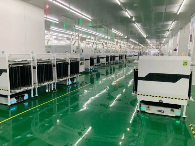 降本增效！斯坦德機(jī)器人63臺AMR助力光伏企業(yè)實現(xiàn)物料全自動搬運