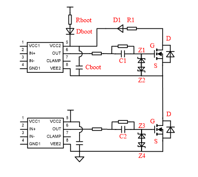 SiC MOSFET替代Si MOSFET，自舉電路是否適用？