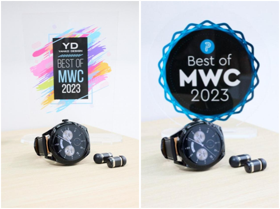 華為穿戴新物種驚艷巴展，榮獲MWC 2023多個媒體大獎
