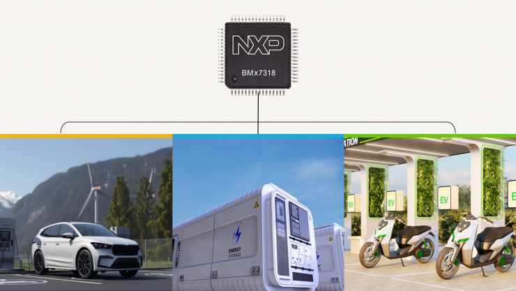 恩智浦推出全新電芯控制系列IC，賦能新能源解決方案