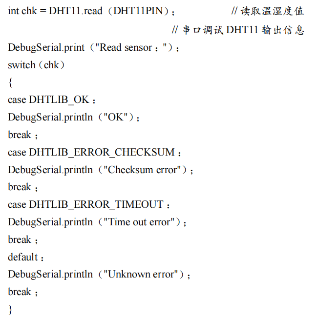 基于 Arduino 與 OneNET 云平臺的簡易智能家居系統(tǒng)設計