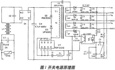 單端反激式開(kāi)關(guān)電源的控制原理設(shè)計(jì)
