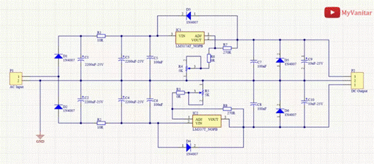 低噪聲電源原理圖設(shè)計