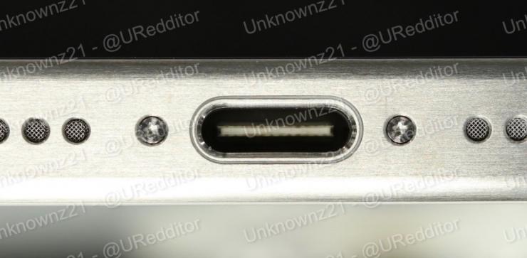 網(wǎng)傳蘋果 iPhone 15 Pro 渲染諜照，采用 Type-C 接口