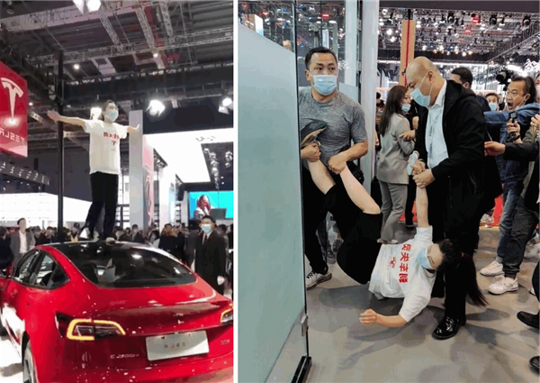 特斯拉索賠 500 萬今日開庭，車頂維權(quán)女車主當(dāng)庭反訴！