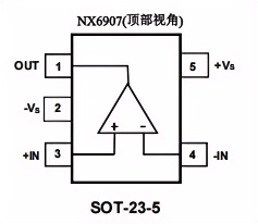 納祥科技軌對軌I/O運放NX6907/NX6908，替代SGM721、SGM722用于音響通信