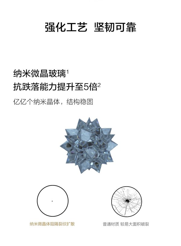 鑫景推出納米微晶玻璃蓋板,應(yīng)用于華為P50 PRO系列
