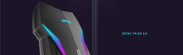 行業(yè)領(lǐng)先的新型可穿戴電腦ZOTAC VR GO 4.0。