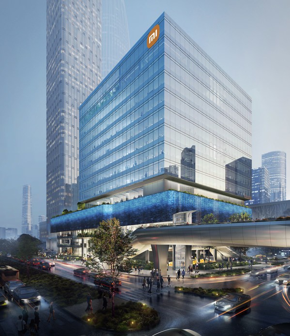小米深圳國際總部 東北角 （版權：ennead architects LLP）