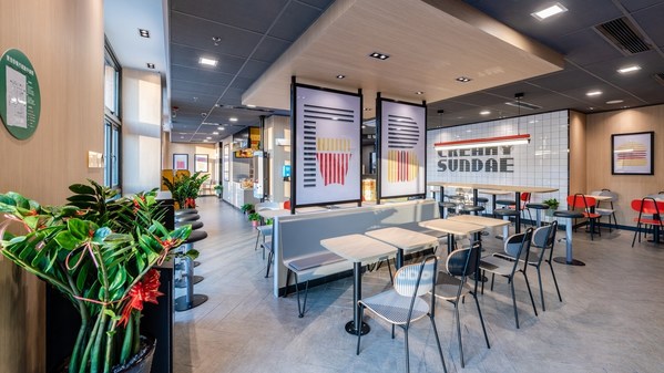 便利、舒適、歡快的麥當(dāng)勞餐廳
