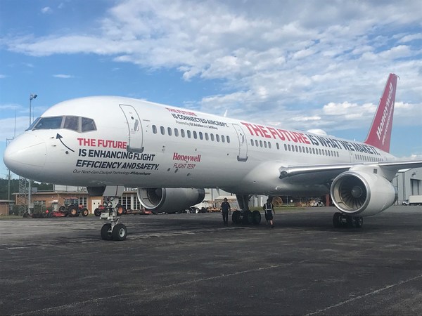 霍尼韋爾波音757測(cè)試飛機(jī)