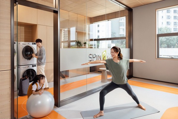 Spin2Cycle讓賓客在等待洗衣的閑暇中，享受健身運動的快樂