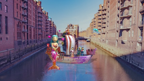 “Sailing Through Time”（在時間中航行）體驗，創(chuàng)作者：Yunuene