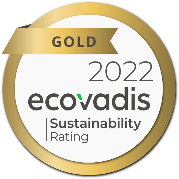 TUV南德獲EcoVadis全球企業(yè)社會責任評級金獎