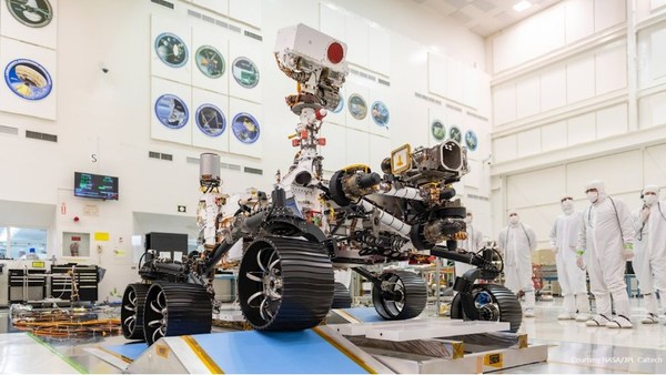 配備ABB Ty-Rap?扎帶的NASA“毅力號”火星車