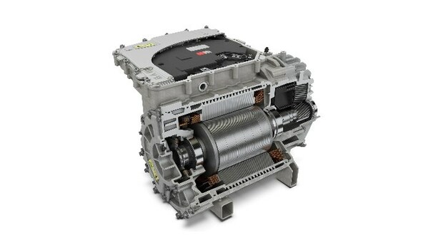 舍弗勒3合1電驅(qū)動橋高度集成了電機(jī)、減速箱和電機(jī)控制器