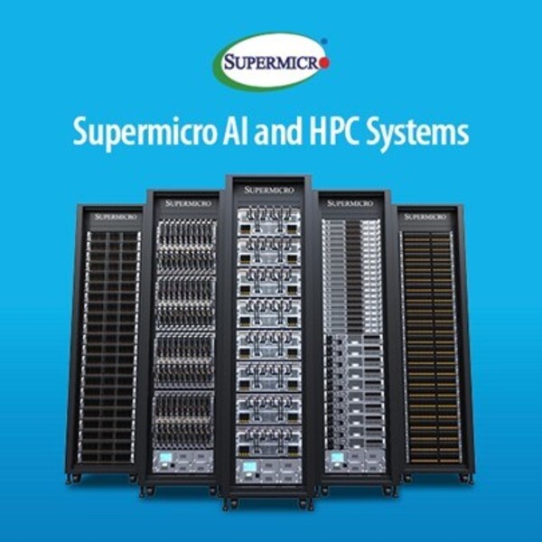 Supermicro機(jī)柜級(jí)液冷解決方案配備產(chǎn)業(yè)最新加速器，專注推動(dòng)AI與高性能計(jì)算的融合