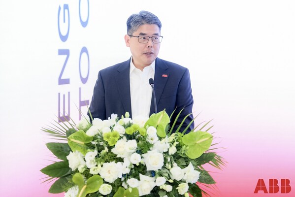 ABB集團(tuán)高級副總裁、機(jī)器人中國區(qū)總裁韓晨