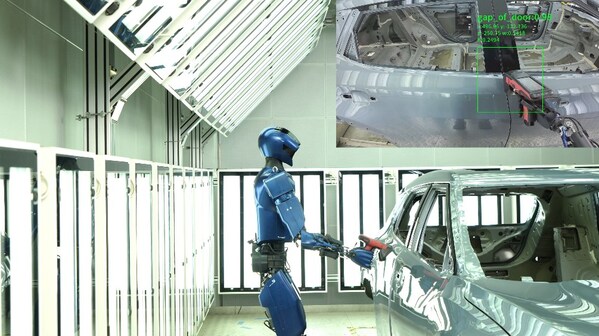 開普勒K2“大黃蜂”機器人在上汽通用完成實景實訓，加速工業(yè)場景落地布局
