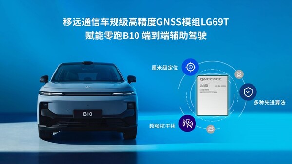 移遠(yuǎn)通信LG69T賦能零跑B10：高精度定位護(hù)航，共赴汽車智聯(lián)未來